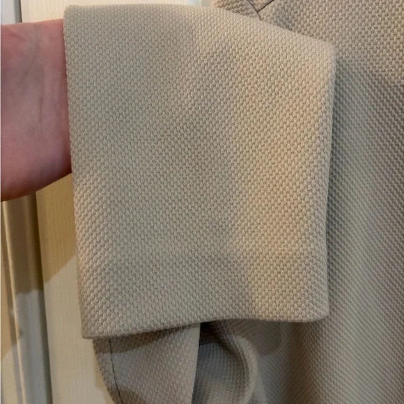 Banana Republic Knit Pique Blazer Hardly Worn Size L - Picture 7 of 12